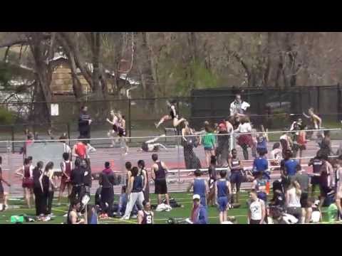 2013 O'Grady Relays - Staples Girls 300 IM Hurdles