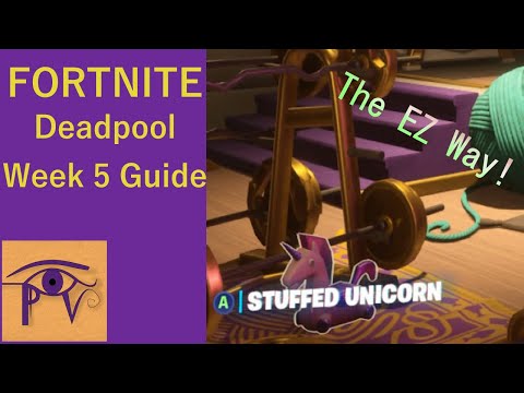 Deadpool week 5 Challenges (the easy way!)