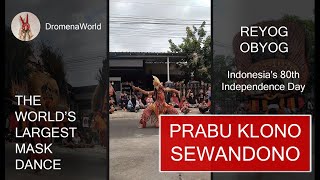 Download lagu Rare! Reog Obyog with Prabu Klono Sewandono | 80th Independence Day Celebration mp3 Download lagu Rare! Reog Obyog with Prabu Klono Sewandono | 80th Independence Day Celebration mp3