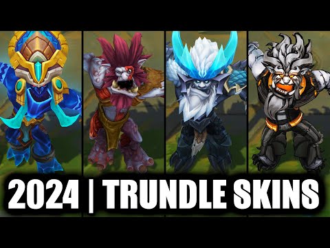 ALL TRUNDLE SKINS SPOTLIGHT | League of Legends
