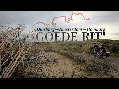 Mit dem Fahrrad von Duisburg über Amsterdam bis Hamburg - Radreise durch die Niederlande