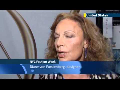 Diane von Furstenberg show at New York Fashion Week: NYC icon showcases spring 2014 styles