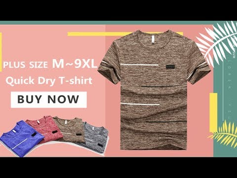 Мужская летняя быстросохнущая футболка XIYOUNIAO