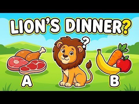 What Do Animals Eat? 🥕 30 Question Quiz for Kids & Beginners