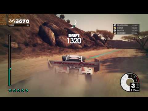 Dirt 3 Walkthrough Part 78 - "Rally World Tour: Drift Showcase 03" [1080p60]
