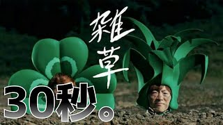 [30秒] いつの間にか終わってる雑草【雑草 / ヒカキン＆セイキン】