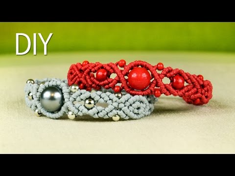 Heart Friendship Bracelet for Valentines Day DIY Tutorial