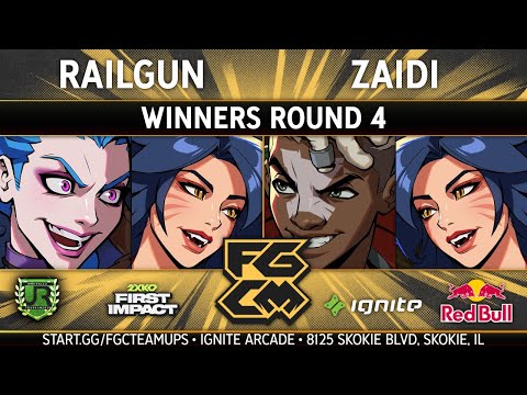 Railgun (Jinx, Ahri) vs Zaidi (Ekko, Ahri) - FGC Teamups WINNERS ROUND 4 - 2XKO