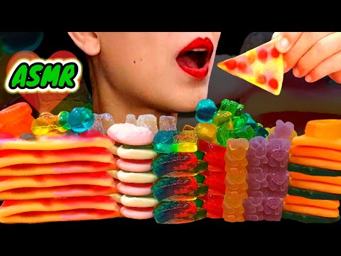 ASMR JOLLY MUKBANG,jolly bears,wheel gummy,jolly cola( EATING SOUND)NO TALKING*PLA EATS SHOW
