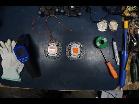 50W Led Chip Full Spectrum build part 1