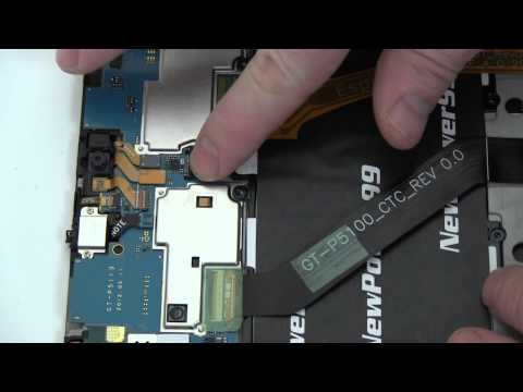 comment demonter tablette samsung