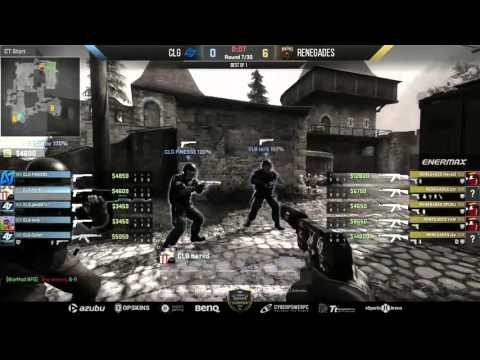 $30,000 Pro Series LAN   CLG vs Renegades on Cobblestone
