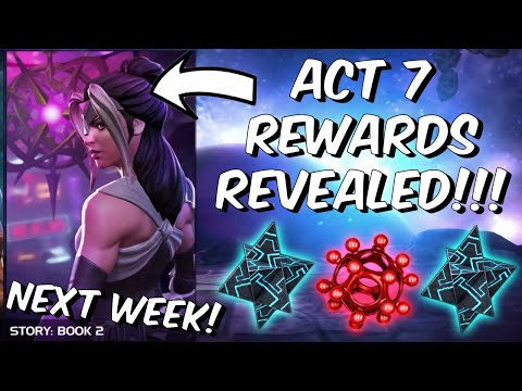 Act 7 Rewards REVEALED! - 6 Star Nexus Crystal and 75% T5CC?! - Marvel Contest of Champions