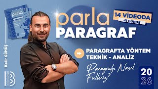 14 Videoda 41 Günde Parla Paragraf Kampı - Paragrafta Yöntem - Teknik - Analiz - Kadir GÜMÜŞ - 2026