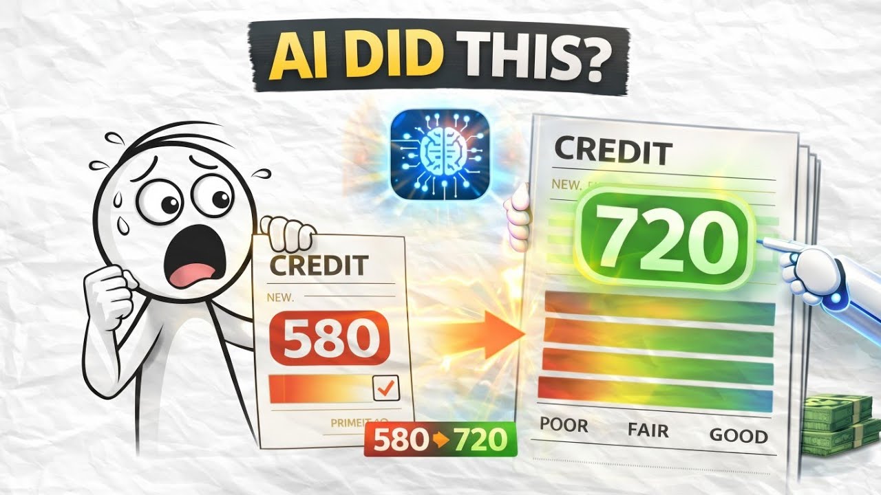 I Tested AI Credit Repair Tools (580 to 720?)