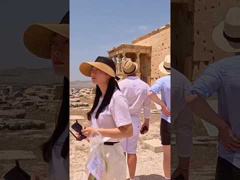 ATHENS, Greece 4K Walking Tour with Acropolis (Parthenon) #athens #greece #walkingtours