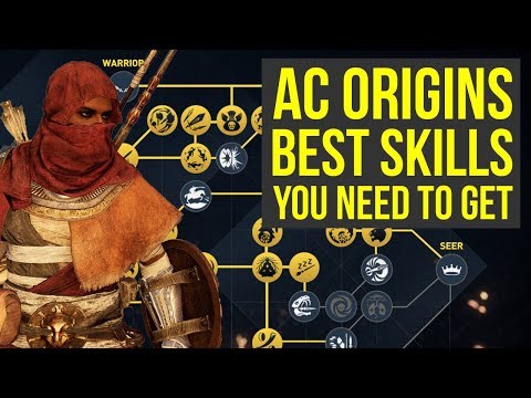Assassin's Creed Origins Best Skills TO GET AS SOON AS POSSIBLE (AC Origins best skills)
