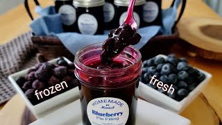 Blueberry Pie Filling Recipe/ Blueberry Sauce / Home Canning step-by-step