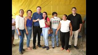 Vice-prefeito Moadil Fernando esteve presente na entrega de 80 títulos da PA Fartura em Confresa-MT