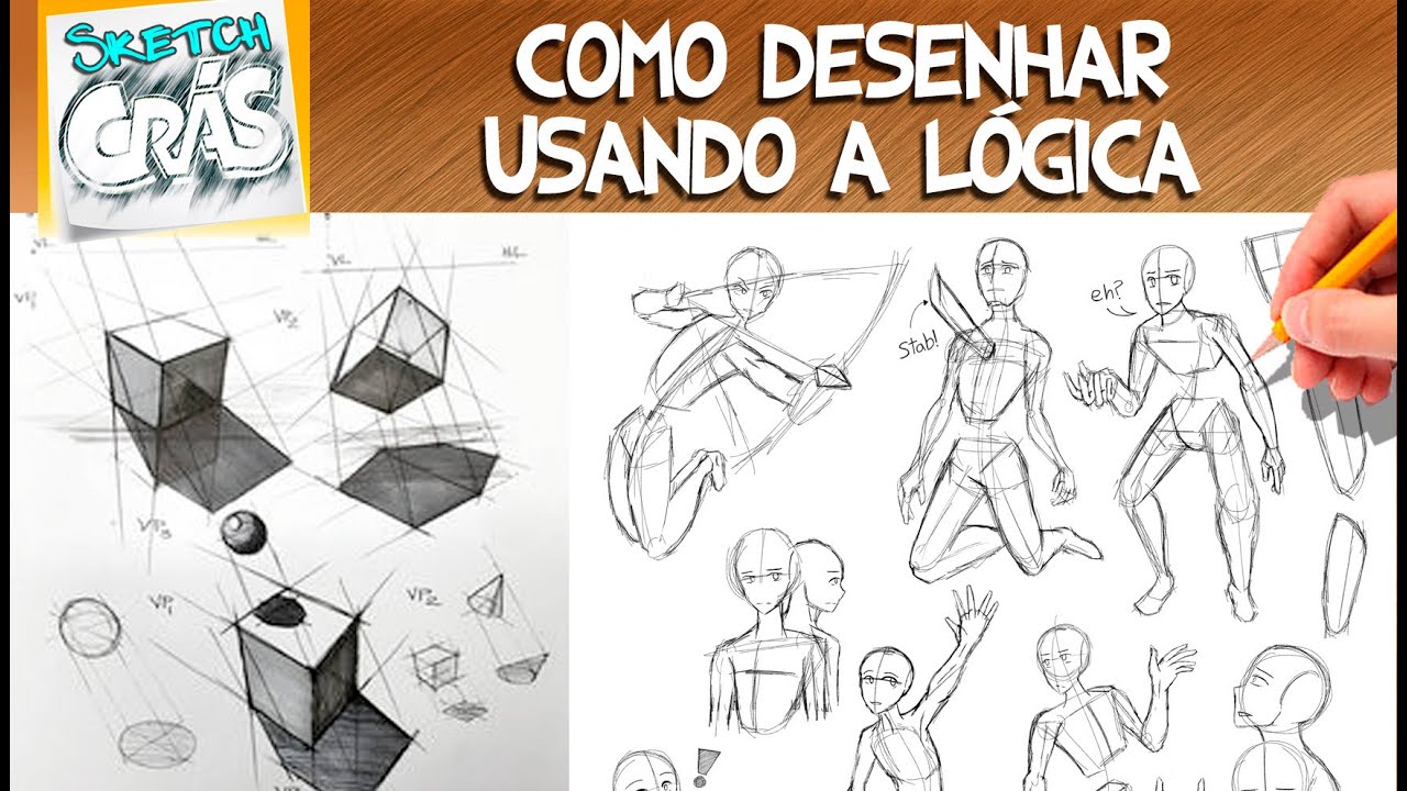 Como usar a LÓGICA para DESENHAR - Sketch Crás