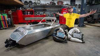 Building the World's Smallest Twin Engine Jet Boat!