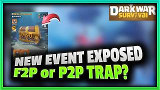NEW Dark War Survival Event EXPOSED: Is It Actually F2P Friendly or P2P TRAP?