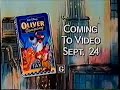 Oliver Company Vhs Commercial 1996