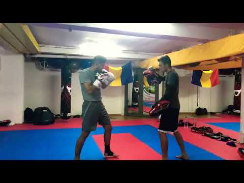 Ingeaua Eduard - Kickboxing pads training
