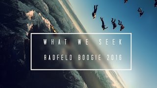 WHAT WE SEEK - Skydive Boogie Radfeld 2016