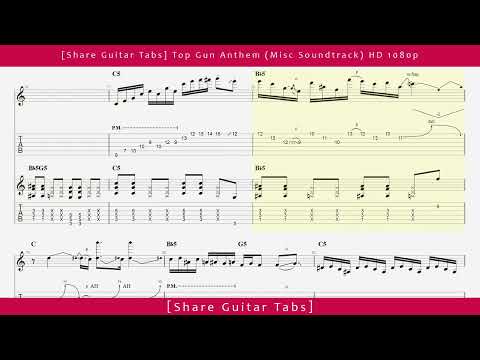 Subject: Re: TAB: Top-Gun Anthem - Correction - Misc Soundtrack