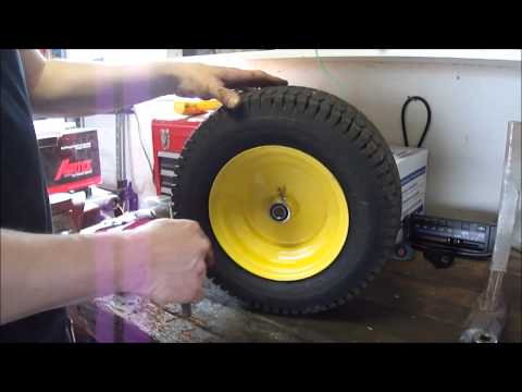 John Deere L130 front wheel bearing upgrade
