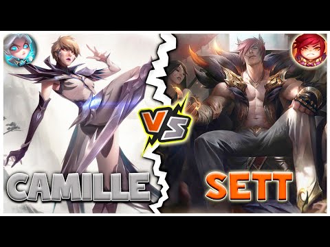 Como jogar essa MATCHUP em menos de 3 minutos (CAMILLE VS SETT)