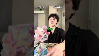 Try this challenge with your friends 🦅 #pokemoncards #drinking