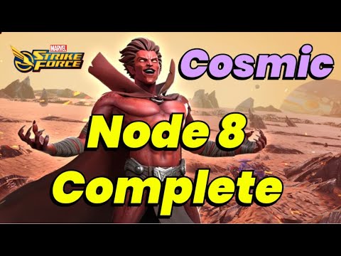 Dark Dimension 7: Node 8 COMPLETE! DREAM TEAM COSMIC! Quest For Mephisto DD7 | MARVEL Strike Force