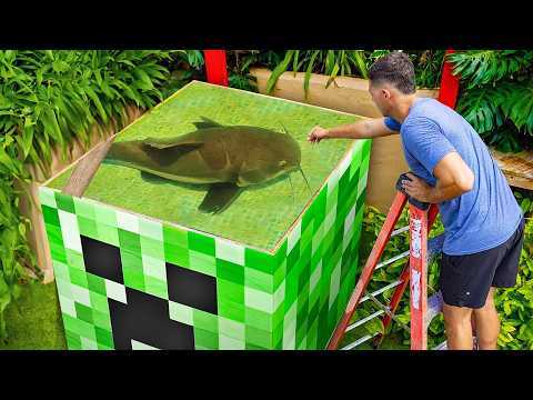 I Built a MINECRAFT Fish Aquarium