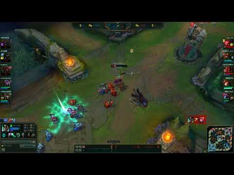 Mid Karma VS Zoe / Graves Gank 1 vs 2 [S8]