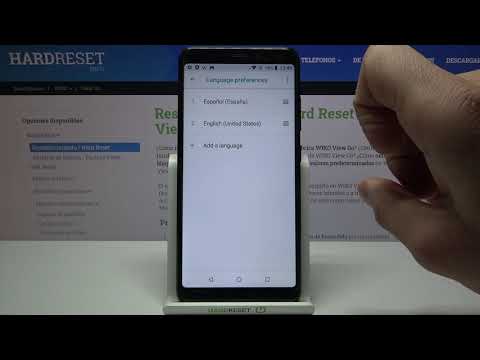 Cómo cambiar el idioma a español en Wiko View Go - configurar idioma