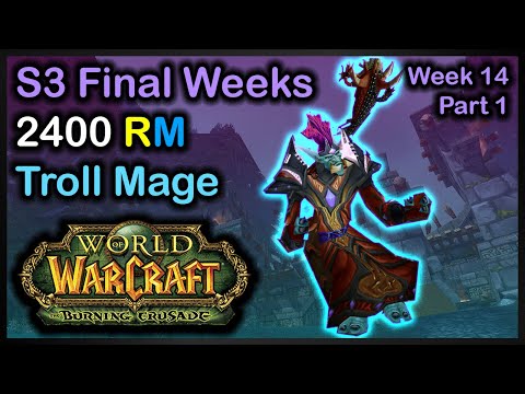 S3 Final Weeks - 2400 Rogue Mage - Megaphone & Glazed PvP