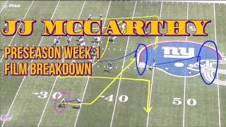 What's the Fuss About  — JJ McCarthy Pre-Season All-22 Breakdown