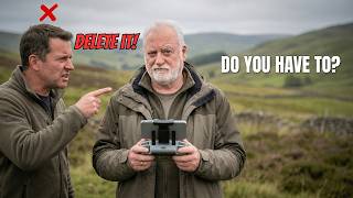 Who can MAKE YOU DELETE  Drone Footage?
