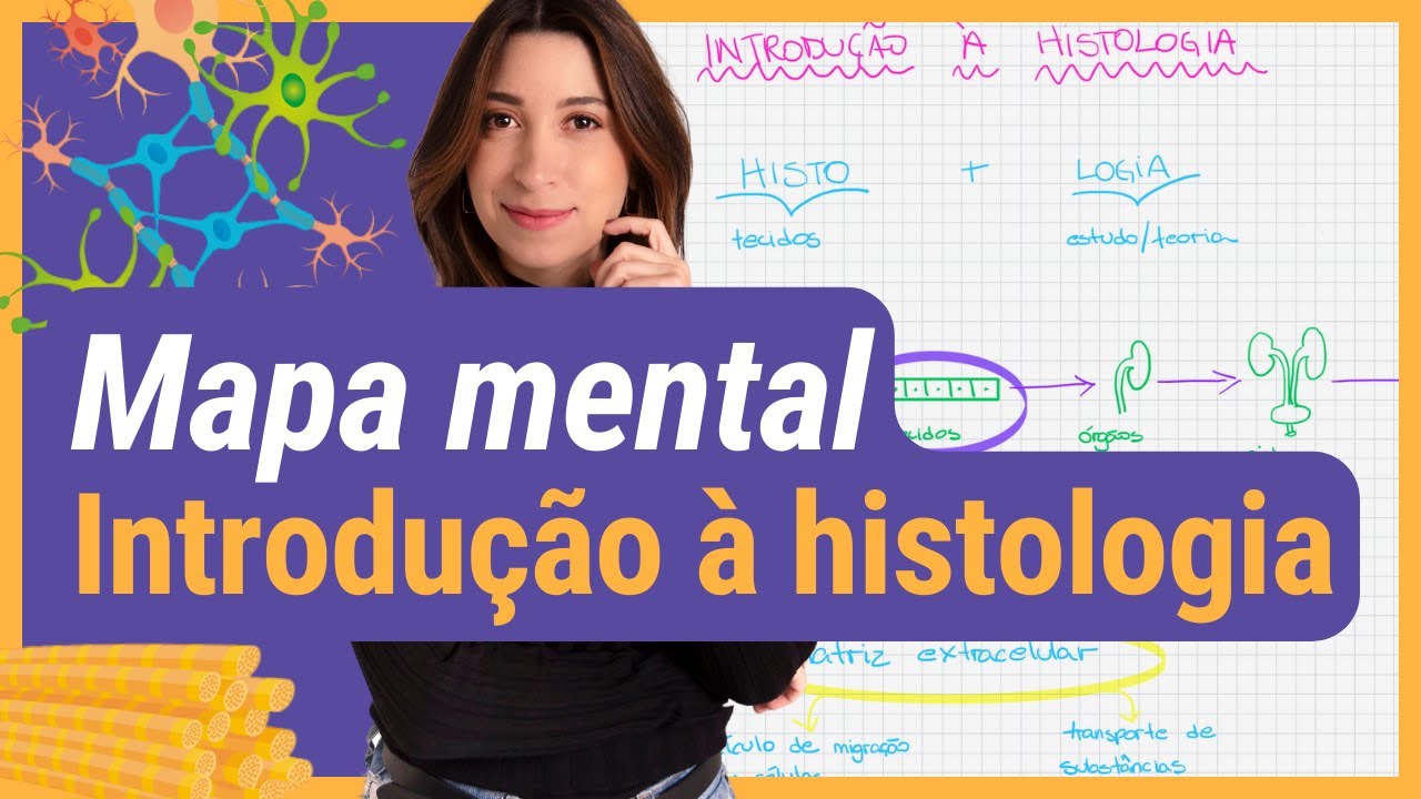 Faça um MAPA MENTAL junto comigo! INTRODUÇÃO À HISTOLOGIA.