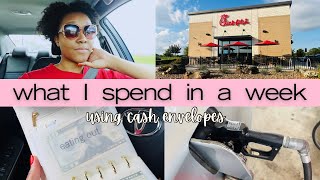 WHAT I SPEND IN A WEEK USING CASH ENVELOPES | How to Budget and Save Money | CASH ENVELOPE SYSTEM
