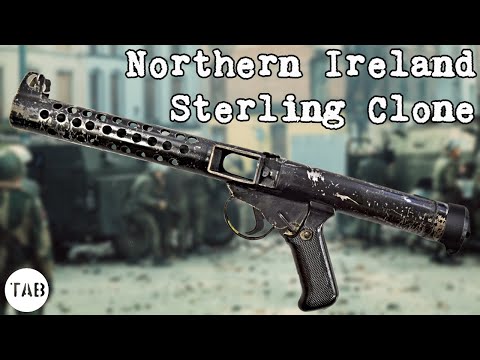 Northern Ireland Sterling Submachine Gun Copy