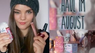 HAUL IM AUGUST ♡| Clarins, OPI, Esprit, Drogerie, Depot