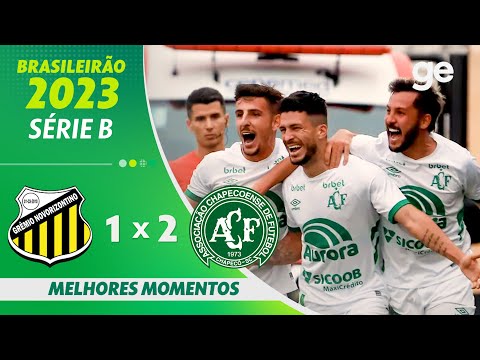 Gols e lances de Novorizontino x Chapecoense