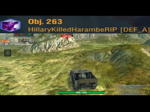 Obj 263  6053 dmg 2 kills WoT Blitz