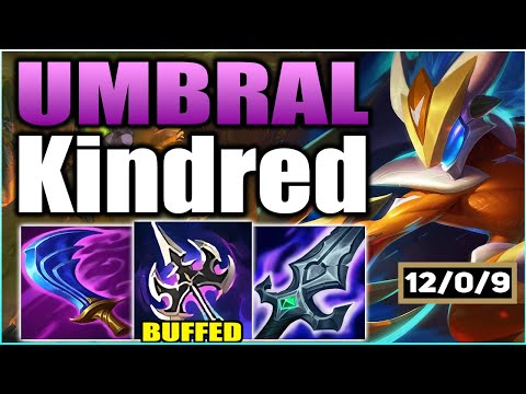 Riot Giga Buffed Umbral Glaive And Its Sleeper Op On KINDRED! (Flawless Kindred) - League Of Legends