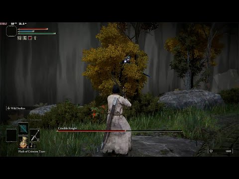 How to CHEESE Crucible Knight EASILY