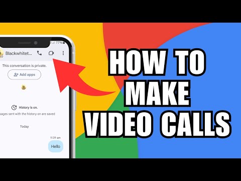 How To Make Video Calls Using Google Chat FULL GUIDE