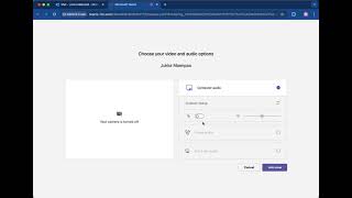 Deepfake Microsoft Teams Demo (Audio)